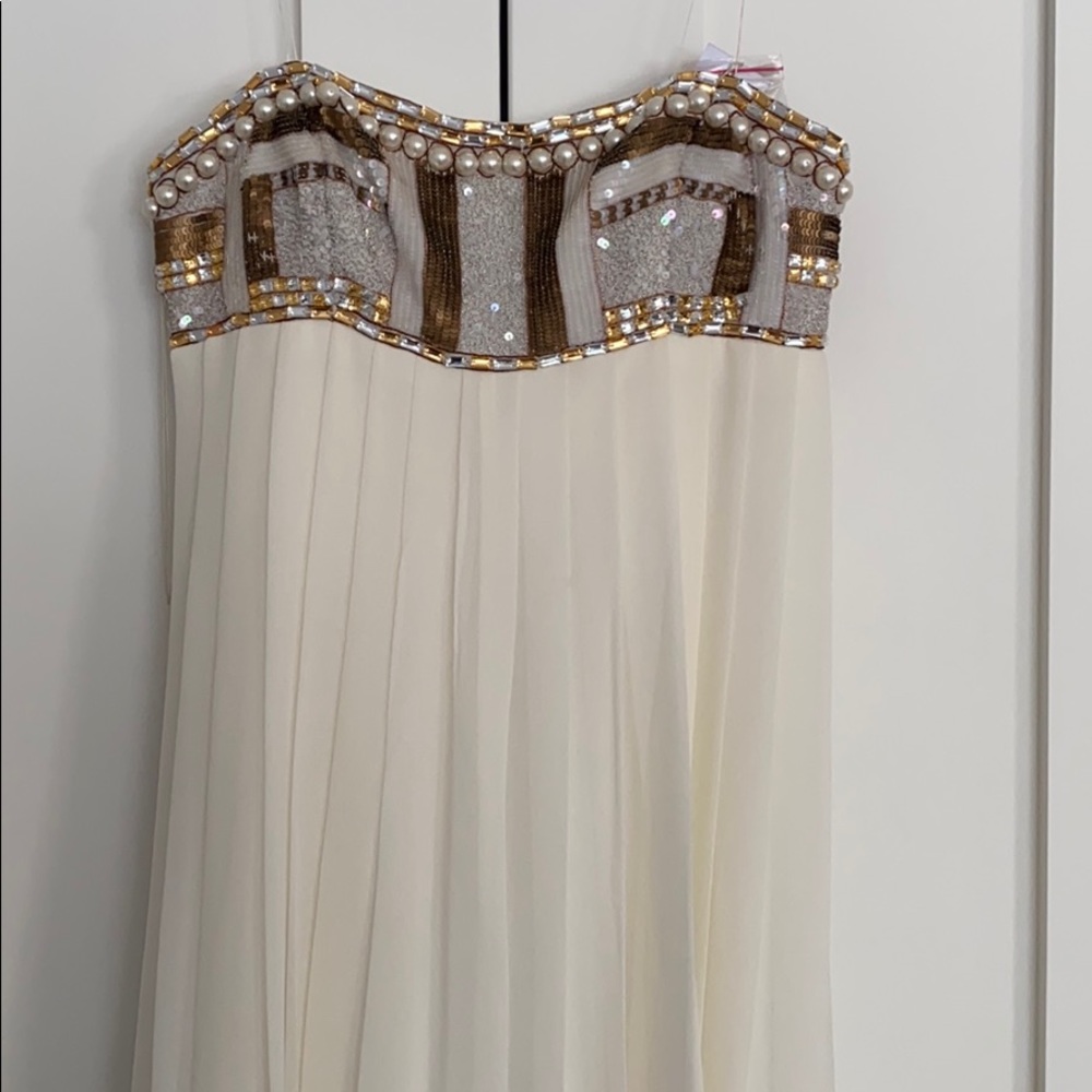 Aidan Maddox empire waist gown